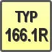 Piktogram - Typ: 166.1R